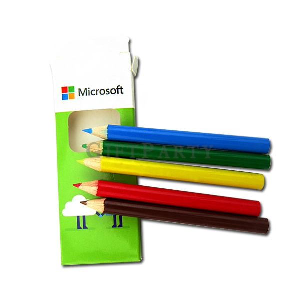 客製化禮品,企業贈品,廣告贈品,外銷贈品,展場贈品,迷你6色色鉛筆