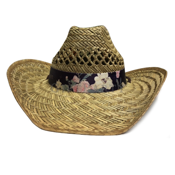 企業贈品,客製草帽+LOGO緞帶,渡假禮品,Custom straw hat