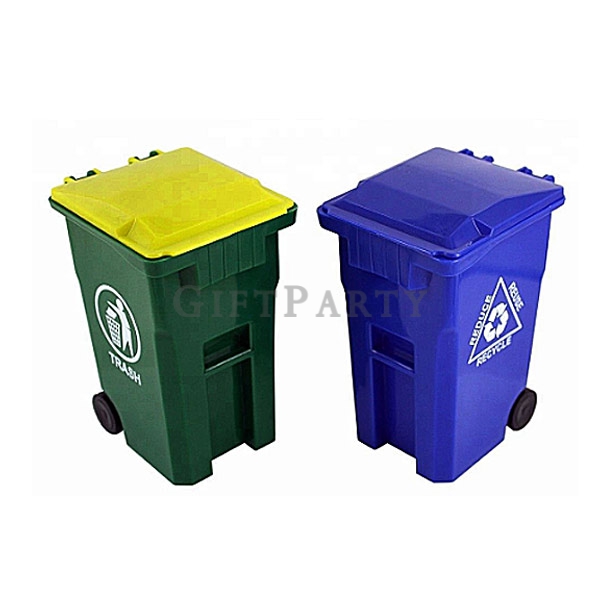 trash can shape pen holder,迷你回收垃圾桶造型筆筒