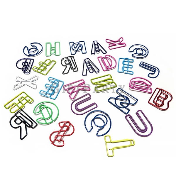 Letter shape paper clips,廣告贈品,英文字母迴紋針,廣告贈品,促銷禮品,客製logo贈品,客製紀念品公司, 客製化禮品公司,廣告贈品定制,紀念品定制,股東會紀念品,Adver
