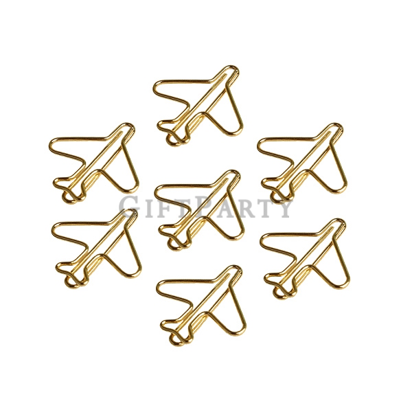 Airplane metal paper clip,飛機贈品,航空贈品,飛機紀念品,飛機造型迴紋針