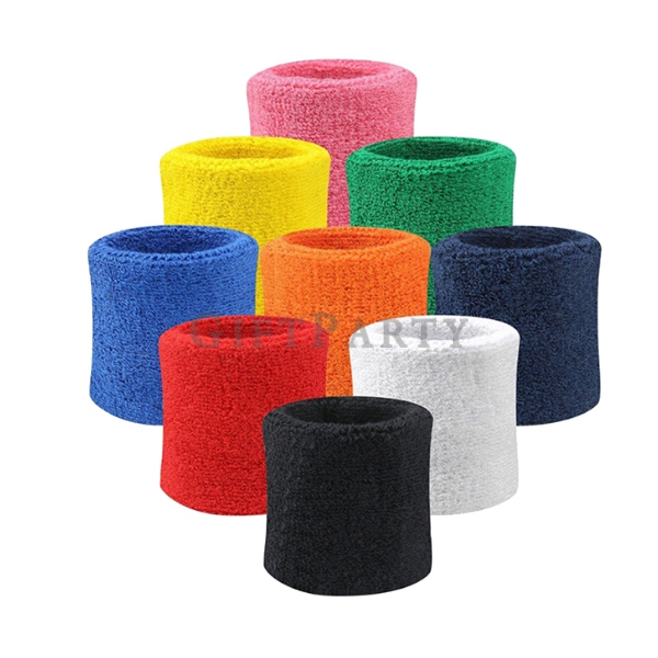 Sports wrist cotton sweatband,活動贈品,品牌贈品,廣告贈品,運動贈品,路跑贈品,職棒贈品,品牌贈品,客製運動護,腕刺繡背章