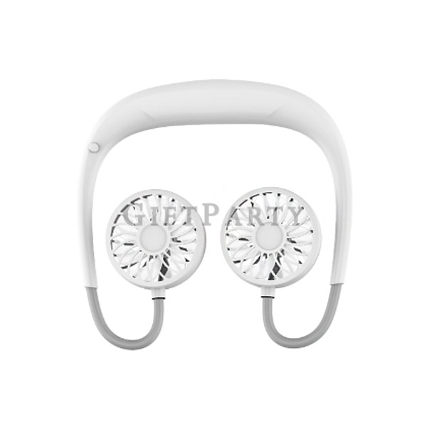 Mini USB Portable Cooling Neck Double Fans Rechargeable with Dual,運動頸掛風扇,Mini USB Neck Double Fans ,
