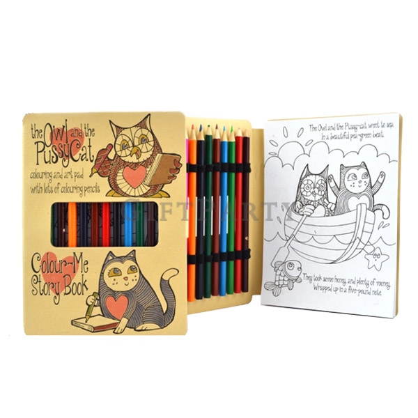 兒童贈品,兒童禮品,航空兒童贈品,著色畫本,色鉛筆,兒童贈品,客製畫本,航空禮品,兒童畫冊