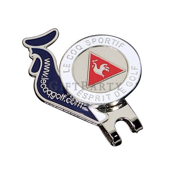 Custom Golf Cap Ball Mark Clip,高爾夫帽夾球標, Golf gifts, golf hat clips,球叉