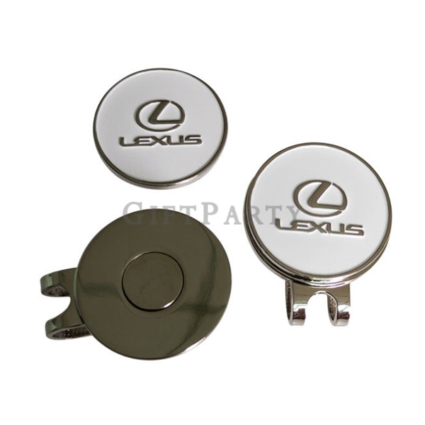 Custom Golf Cap Ball Mark Clip,高爾夫帽夾球標, Golf gifts, golf hat clips,球叉