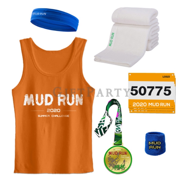Road run Marathon Running Supply Bag T-shirt Head Band Towel Finisher Medal,路跑馬拉松紀念品,路跑贈品,健走贈品,馬拉松紀念