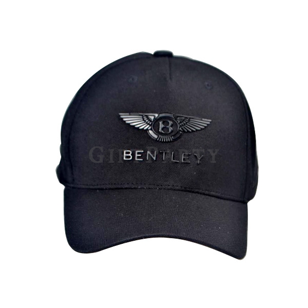 Black baseball Cap and Hat With rubber printed Logo,汽車帽,老帽,高品質汽車帽,客製棒球帽橡膠LOGO