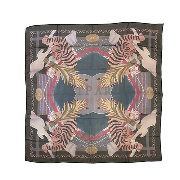 Middle silk scarf,中絲巾全彩熱昇華雪紡絲巾,客製絲巾, 雪紡絲巾, VIP禮品, 飯店制服配件, 銀行絲巾, 名牌絲巾,禮品, 企業識別絲巾