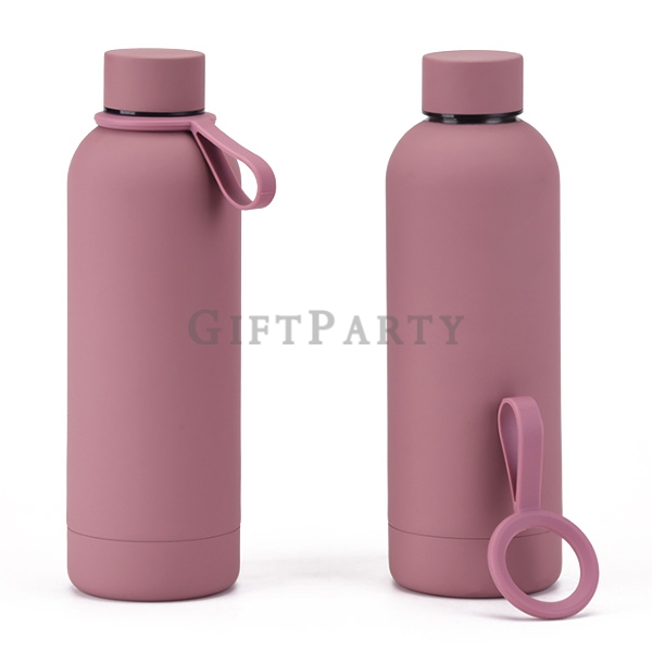 乾躁玫瑰,不鏽鋼小口保溫瓶手提便攜500ml5