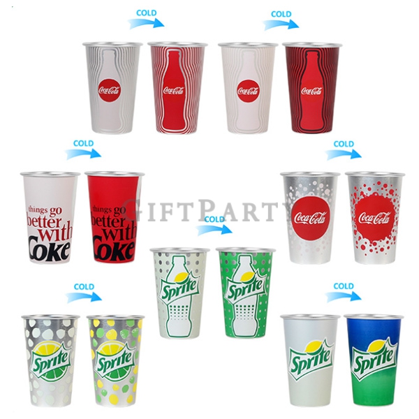 啤酒贈品,啤酒禮品,遇冷變色杯鋁製捲邊,禮品,廣告贈品,