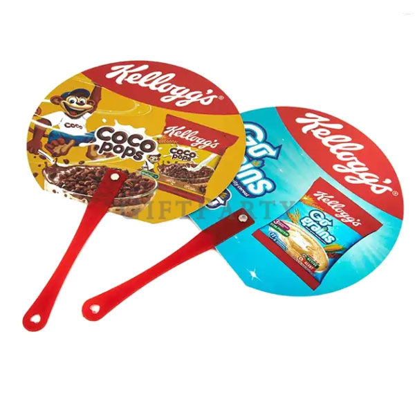 選舉贈品,圓形廣告扇,廣告扇PP廣告扇短鉚釘手柄
