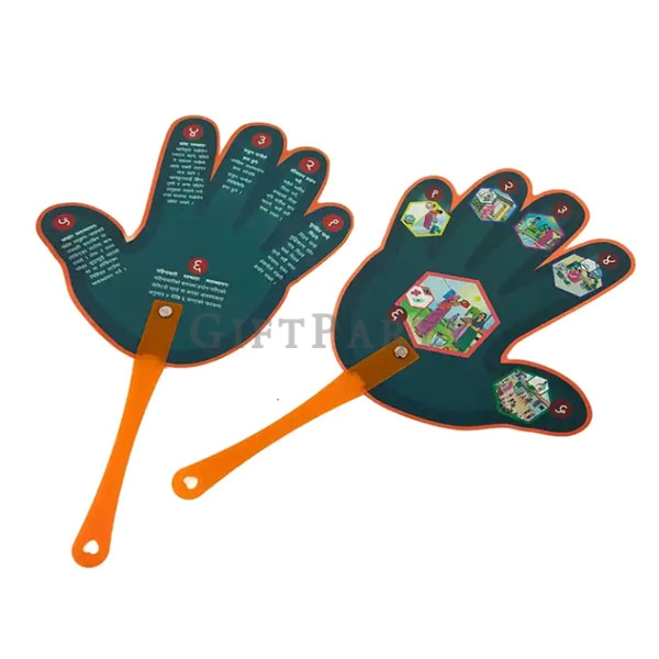 選舉贈品,圓形廣告扇,廣告扇PP廣告扇短鉚釘手柄