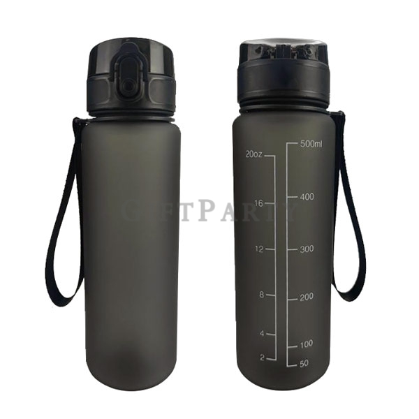 健身水壺,禮品,贈品,塑料彈跳太空瓶運動水壺手捥帶500ml2