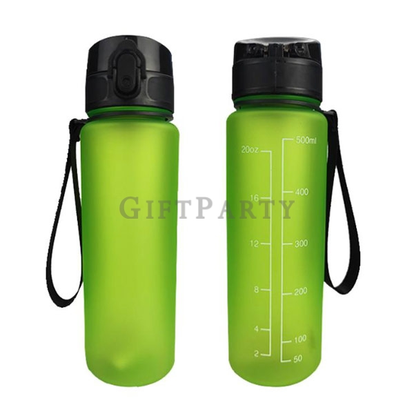 sports water bottle,塑料彈跳太空瓶運動水壺手捥帶500ml7