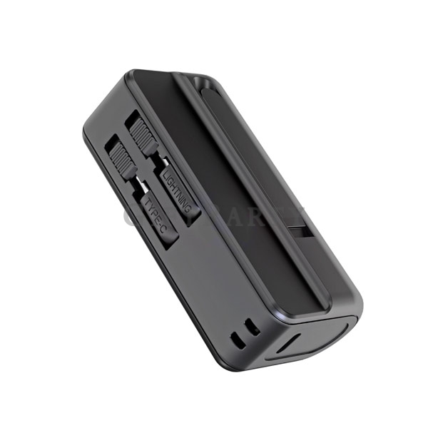 禮品,贈品,輔銷品,雙接頭膠囊行動電源附支架4500mAh2