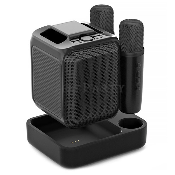 禮品,贈品,百貨贈品,卡拉OK機附二個麥克風RGB燈光充電座2