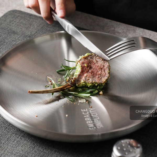 Stainless Steel Plate,不鏽鋼餐盤,客製化禮品,啤酒贈品,