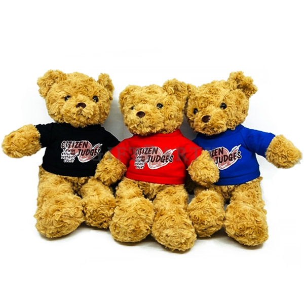 teddy bear,企業絨毛,企業公仔,客製T恤泰迪熊客製化絨毛玩偶, LOGO T恤公仔, 品牌療癒禮品, 兒童活動贈品, 百貨滿額禮推薦, 公益贈品, 企業形象公仔