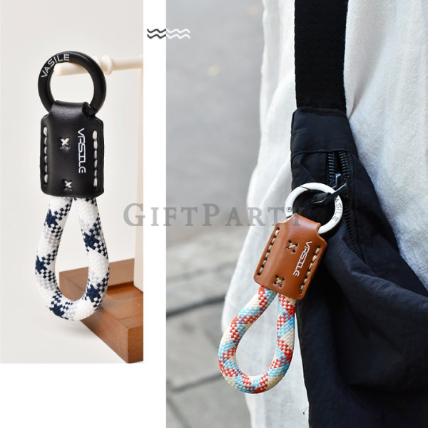 鑰匙圈,牛皮鑰匙圈,客製皮革鑰匙圈,品牌贈品,Leather keychain,企業贈品,牛皮編織鑰匙圈