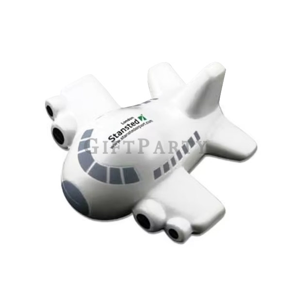 飛機造型壓力球,客製化禮品,飛機造型壓力球,PU發泡玩具,壓力球,航空業贈品