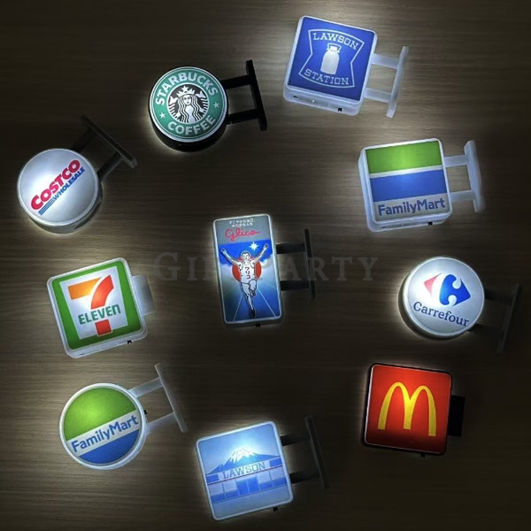 迷你招牌燈冰箱貼,收集贈品,聯名贈品,品牌贈品,禮品,