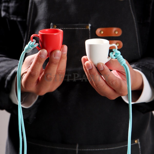 陶瓷迷你咖啡杯試飲杯,ceramic tasting cup,neck-hanging cup,mini coffee cup,taipei gifts,new taipei gifts,coffee