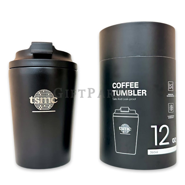 不鏽鋼保溫杯360圓筒盒,不繡鋼咖啡杯,股東會贈品,