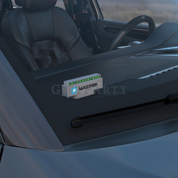 custom parking plate, container number plate, logistics gifts, automotive GWP, bulk procurement, Tai
