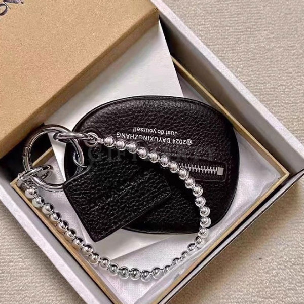 custom leather pouch, bead charm keychain, branded merchandise Taipei, IP merch development, automot